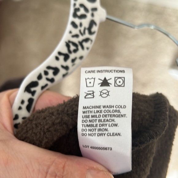 CAT brown color hoodie size M - Picture 6 of 7